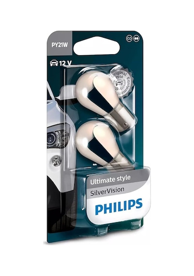 Philips Py21w Chrome Diadem 12v 93 Turuncu Amber Silver Vision Ampul 2 Adet Sku: Smg8690010194398 Açık Kahverengi