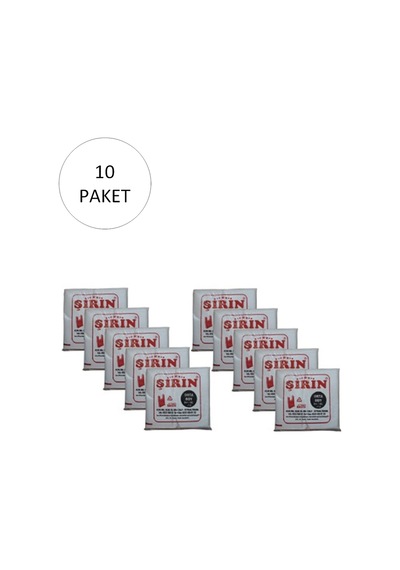 Beyaz Kalın Atlet Poşet Orta Boy 28x50 Cm 1 Kg 10 Paket Takriben 750 Adet