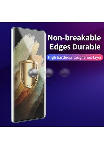 Tecno Camon 40 Pro 5G Uyumlu Kavisli Ekran Koruyucu Nano Polimer Film - Extra Darbe Korumalı
