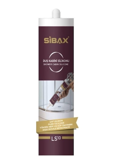 Sibax Duşakabin Silikonu Şeffaf 280 Ml. Şeffaf