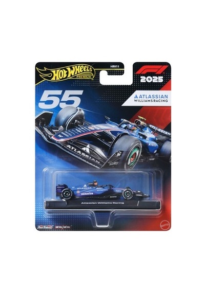 F1 Williams Model Araba - 12+ Yaş Koleksiyoncular İçin Eğlenceli Tasarım Açık Mavi