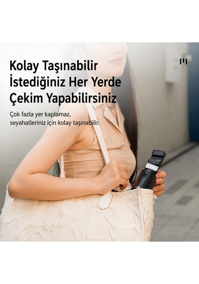 Tr Gimbal Yüz Takip Telefon Sabitleyici 360 Video Canlı Yayın Akıllı Tripod Direk Bağlantı Genel