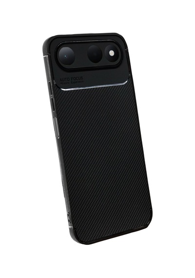Tecno Spark 50 5g Auto Focus Karbon Kapak - Siyah