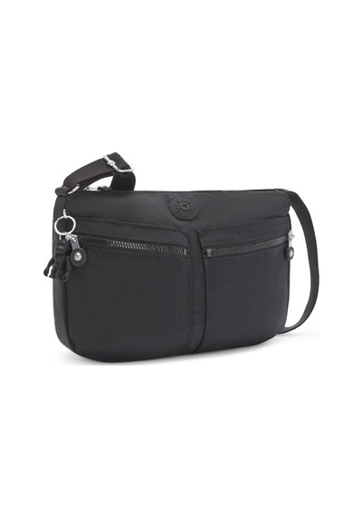 Kipling Kıplıng Izellah Orta Boy Omuz Çantası Siyah Black Noır Siyah