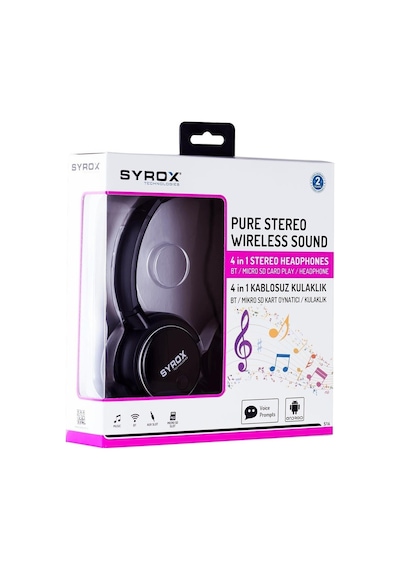 Syrox S16 Bluetooth Kulak Üstü Kulaklık