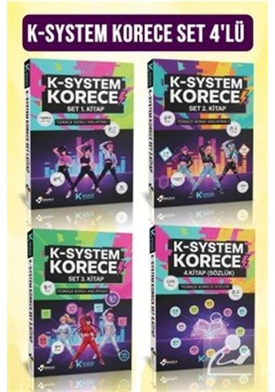 K-system Korece Set 4'lü / Kolektif