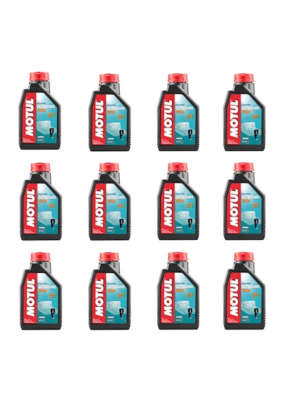 Motul Marine Outboard Tech 2T 2 Zamanlı Tekne Motor Yağı 1 L 12 Adet