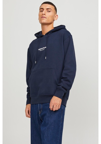 Jack & Jones Jorvesterbro Sweat Hood Noos Erkek Sweatshirt 12241687 Sky Captain