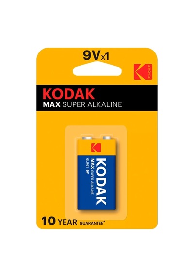 Kodak 1 Adet Max Alkalin 9 Volt Pil
