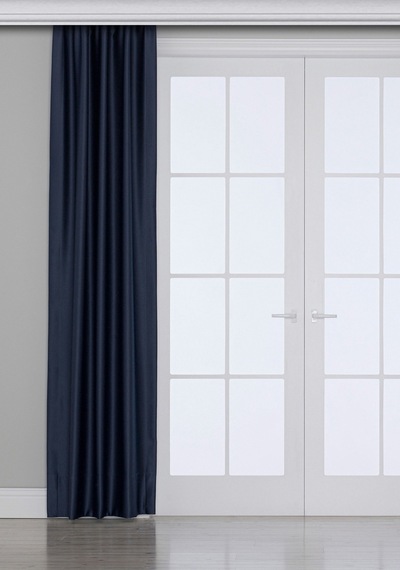 Gauze Fabric Design Blackout Karartma Özellikli Yüksek Kaliteli Kod Blackout-113-250-200 İndigo