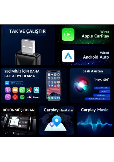 Android Car Play Adaptör Diğer