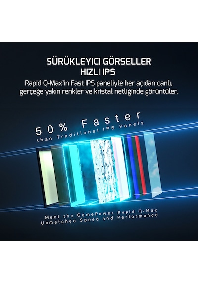 Gamepower Rapid Q-max 27 0.5ms Qhd 300hz Fast Ips 10 Bit Rgb Cece5gmp0057