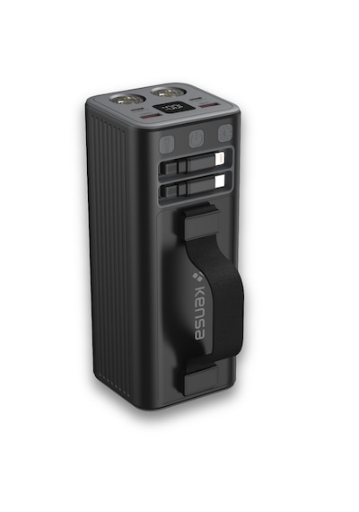 50000mah Powerbank 30w Pd 22.5w Qc Hızlı Şarj Dahili Usb-c Lightning Kablolu Led Fenerli Taşınabilir Şarj Cihazı
