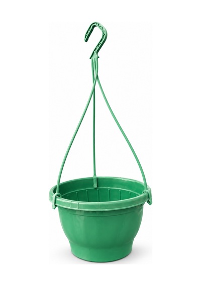 Yeşil Makrome Saksı 3 Adet 2.5 Lt / 21 Cm Askı Dahil 50 Cm