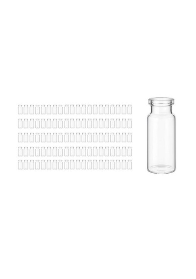 Borox Cam Vial 20 Ml - Şeffaf - Crimp Nd20 - 100 Adet/paket