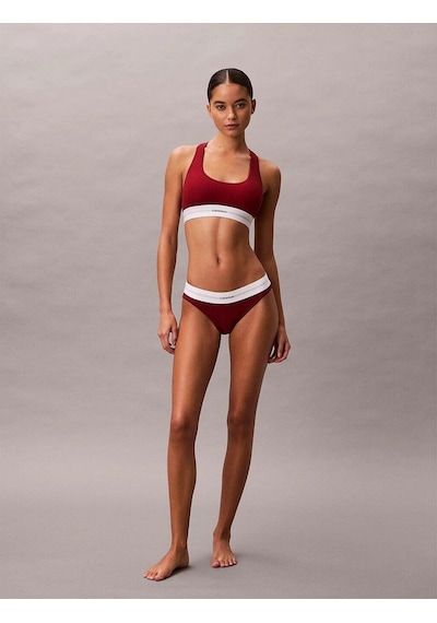 Calvin Klein Lıghtly Lıned Bralette Kırmızı Kadın Bralet-12775 Kırmızı