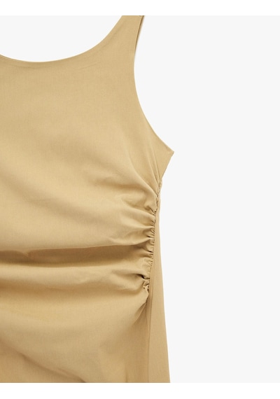 Koton Bodycon Vizon Kadın Elbise 6sak80025ew