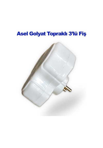 3'lü Golyat Priz Fiş Çoğaltıcı