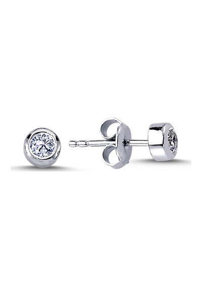 Lova 0.20 Karat Pırlanta Tektaş Küpe - 3040018