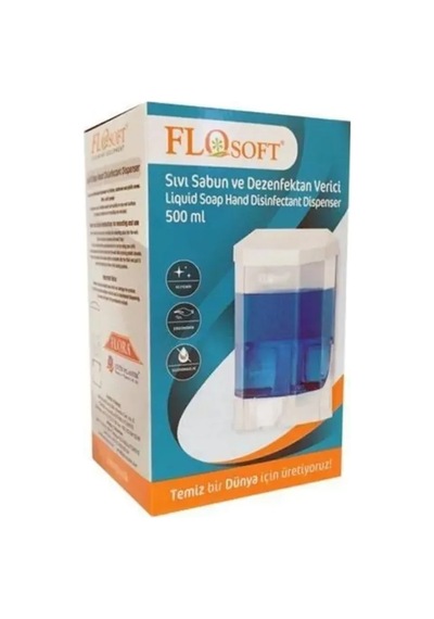 Jenerik Plastik Büyük Şeffaf Sıvı Sabunluk 1000 Ml. Royaleks-f086