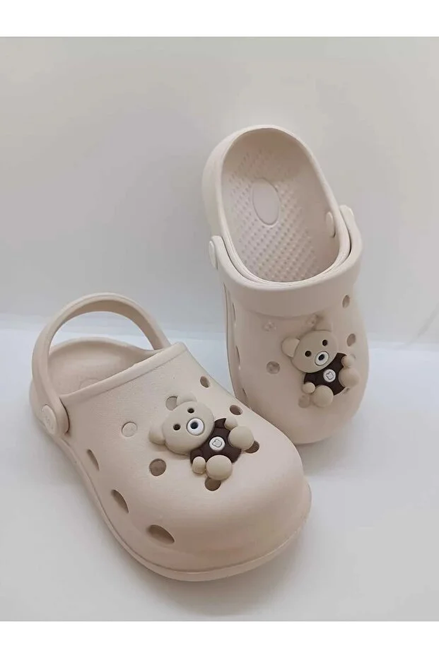 Twingo 303 Çocuk Unisex Günlük Bahçe - Havuz - Sokak Terliği Bej