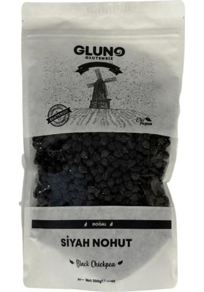 Gluno Glutensiz Siyah Nohut 500 G