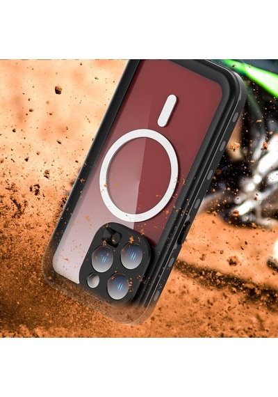Apple Uyumlu  iPhone 15 Pro Max Kılıf 1-1 Su Geçirmez Kılıf