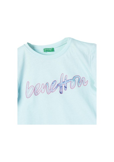 United Colors Of Benetton Kız Çocuk Tshirt Bnt-g21259 001