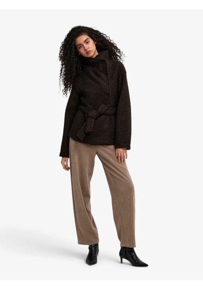 Only Onlvalerıa Hıgh Neck Jacket Cs Otw Kadın Kahverengi Ceket - 15380734