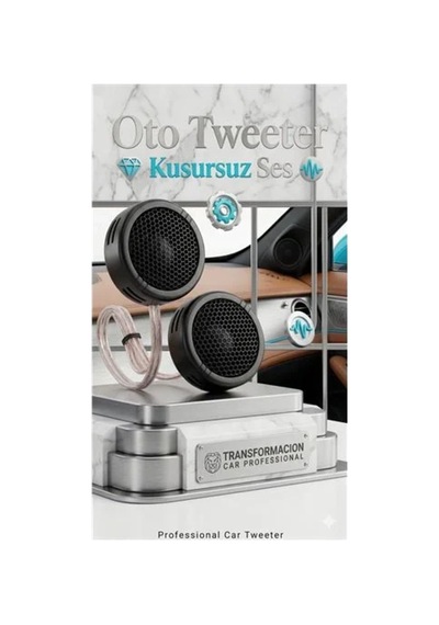 Ts-s250 Eversonic Tweeter Seti 350w Yüksek Kristal Netliğinde Tiz Ses Hoparlörü 723158