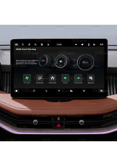 Skoda Superb Uyumlu 13inc Navigasyon 9h Mat Görünüm Nano Koruyucu 2024-2026