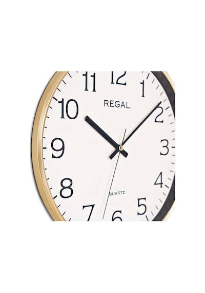 Regal 0250 Gı Ince Çerçeve Slim Duvar Saati