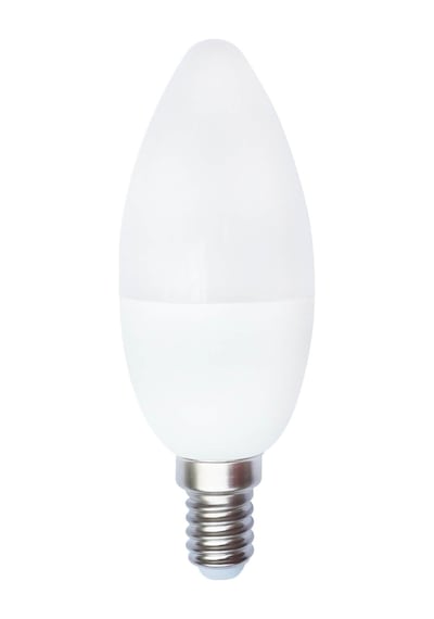 K2 Kes184 7W E14 3000K Günışığı Buji Led Ampul