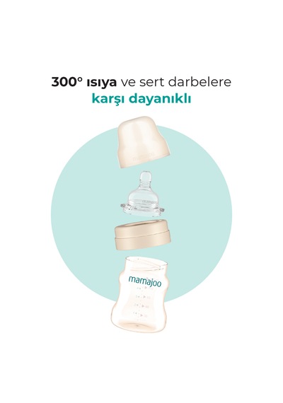 Mamajoo Gold Plus Anti-kolik Biberon, 150 Ml, 0 Ay+