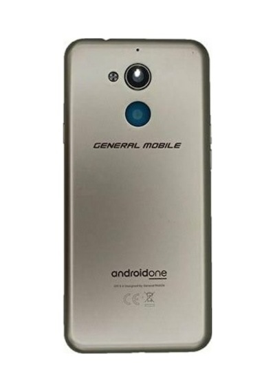 General Mobile Gm8 Arka Kapak Pil Batarya Kapağı Gümüş