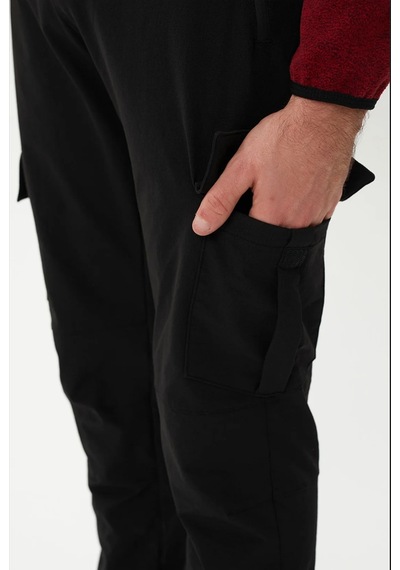 Exuma Erkek Outdoor Pantolon Siyah