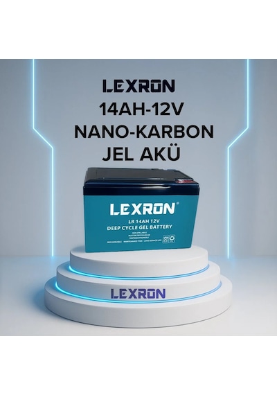 Lexron 14ah 12v Nano-karbon Jel Akü