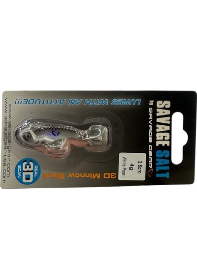 Savage Gear Vib Blade 4gr 3.5cm Vibrasyon Jig Yem White Pearl