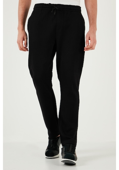 Buratti Pamuklu Regular Fit Normal Bel Düz Paça Erkek Pantolon 5908059 Siyah