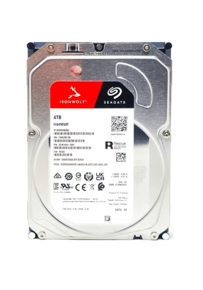 Seagate Ironwolf St4000vn006 4 Tb 3 Yıl Resmı Dıst Garantılı