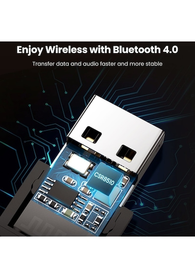 Ugreen Bluetooth 4.0 Alıcı USB Kablosuz Dongle Adaptörü