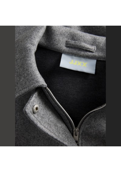 Jack & Jones Kadin Klasik Yaka Ceket - Wilma - 12298706 Medium Grey Melange