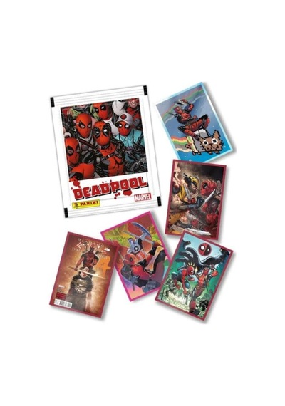 Deadpool Sticker Paketi 10'lu