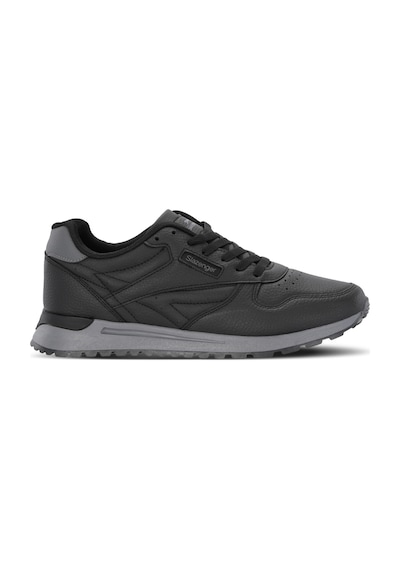 Slazenger Openroad Int Erkek Siyah / Koyu Gri Günlük Spor Ayakkabısı Siyah / Koyu Gri