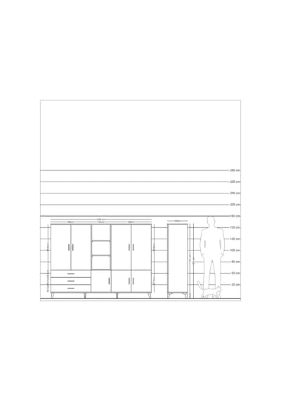 Hyperion Dolap 11 Raflı 3 Çekmeceli 7 Kapaklı 220x44x163 Aytaşı-a Aytaşı-antrasit Hyperion Dolap 11 Raflı 3 Çekmeceli 7 Kapaklı 220x44x163 Aytaşı-a Aytaşı-antrasit