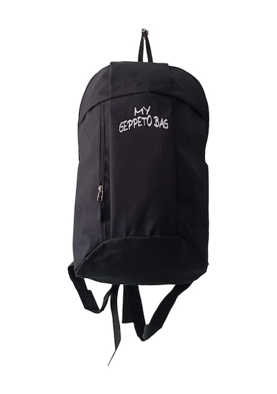 Mygeppetobag Unisex Siyah Sırt Spor Yürüyüş Kamp Bisiklet Çantası 10 Lt Siyah