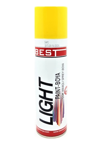 Best Light Sprey Boya Sarı 250 ML