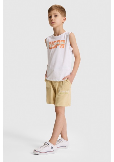 U.S. Polo Assn. U.s. Polo Assn. Erkek Çocuk Bej Şort Örme 50327054-vr011