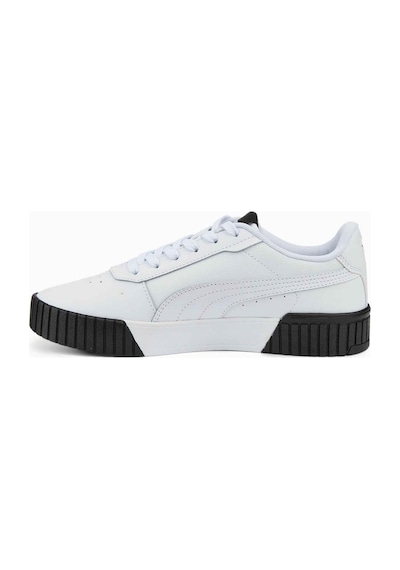 Puma Carina 2.0  White-Pum Beyaz Kadın Sneaker Beyaz - Siyah