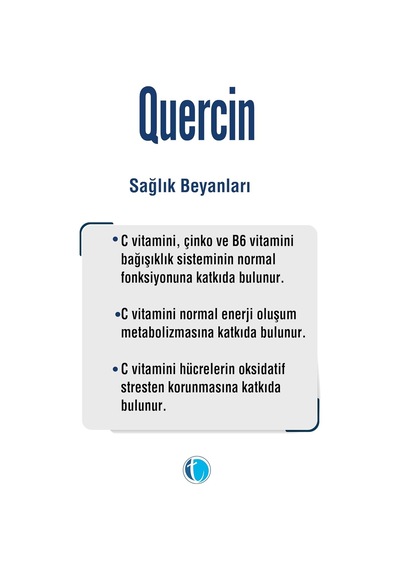 Tab İlaç Quertecin Fitozomal Kuersetin Bromelain 60 Kapsül Genel